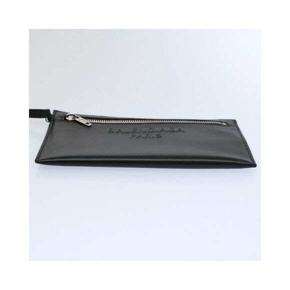 Pre Loved Balenciaga Classic City Clutch Unisex Black Clutch Bags - Picture 7 of 8